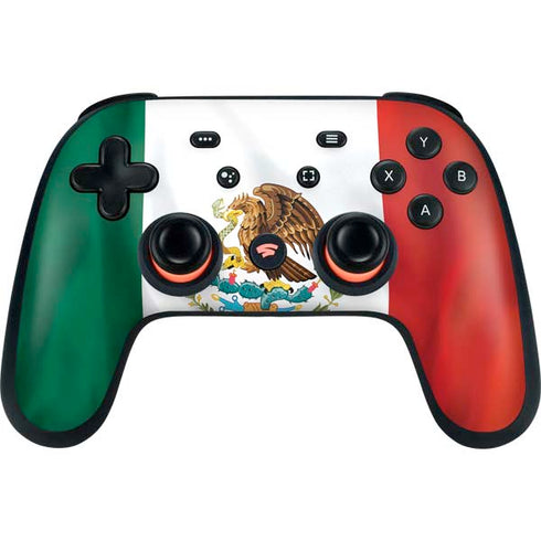 Mexico Flag Google Stadia Controller Skin